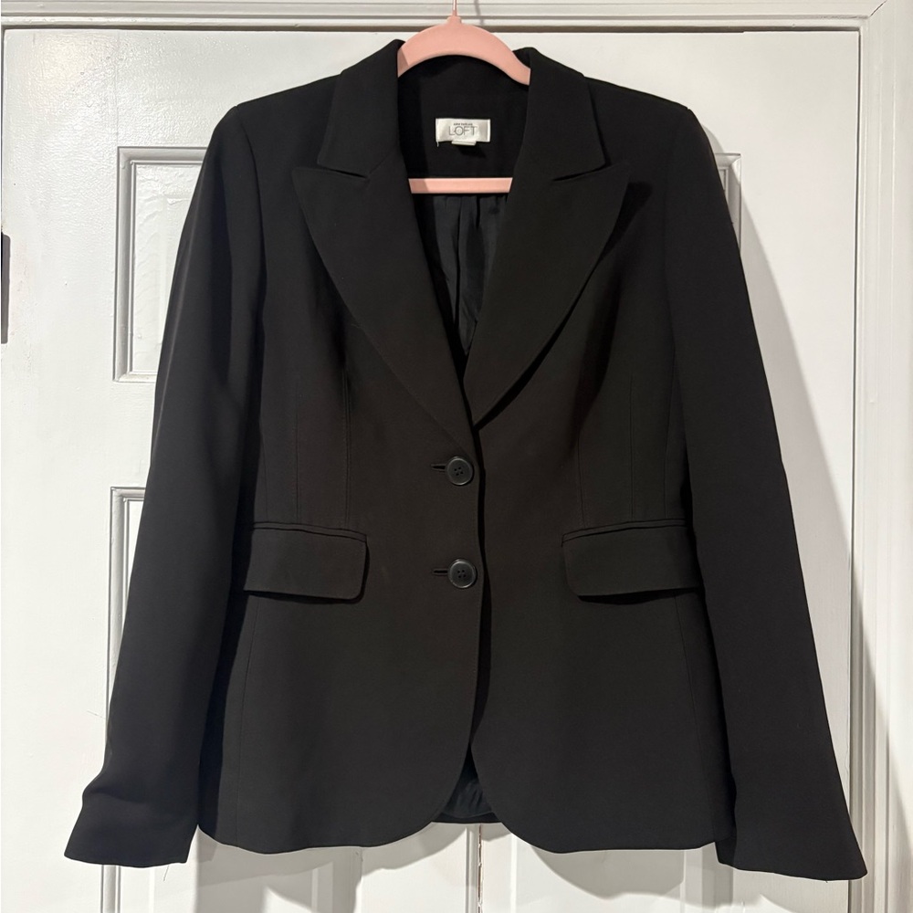 LOFT Classic Black Blazer